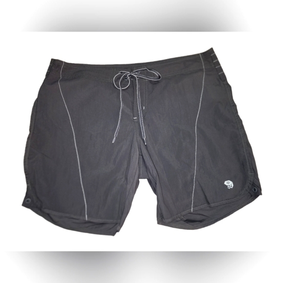 Mountain Hardwear Pants - Mountain Hardwear Womens 8 Dark Gray Hybrid Shorts​